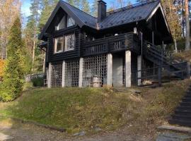 Järvenrantamökki Nurmijärvellä, Villa Rauha, hotel v destinaci Noppo