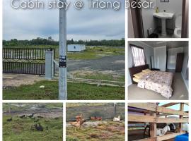Cabin stay Triang Besar, horsk&aacute; chata v destin&aacute;cii Kampong Teriang Besar