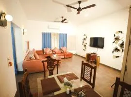 VILLA M - SOLITUDE 3 GOA 3BHK, Pool Facing, Near Beach, Free Wifi and Prime Location