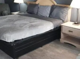 King Bed Hotel Room 216