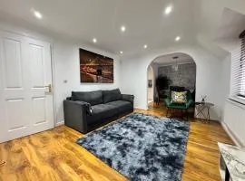 A luxurious coach house