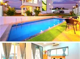 EMPYREAN STAY II 6BHK BIG DADDY VILLA ll AC II PVT POOL II TERRACE VIEW II LUX