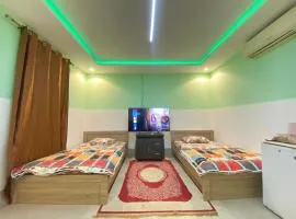 Farmhouse One Bedroom Attached Bathroom