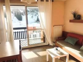 Studio plein sud avec terrasse, vue sur les pistes, hotel i Le Dévoluy