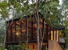 Boca de Agua Bacalar、バカラルのホテル