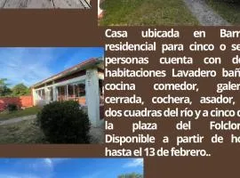 Casa en Cosquín excelente ubicación