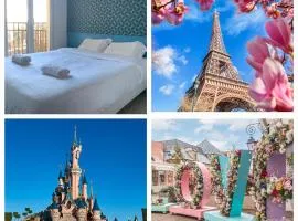 Disney, comfortable 2 bedrooms family apartment, 7 pers, wifi, NETFLIX