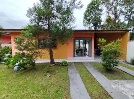 Casa na Boraceia, 100 M praia c roupas cama e banho