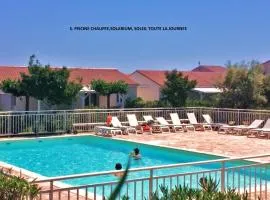 Villa bord de mer,3 chambres, piscine chauffée, climatisée