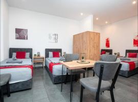 Livemore24 - Apartment 2 in Recklinghausen Hoch WLAN - Smart-TV - 24-7 Check-in und Küche, hôtel à Recklinghausen