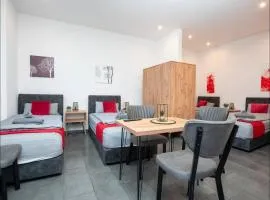 Livemore24 - Apartment 2 in Recklinghausen Hoch WLAN - Smart-TV - 24-7 Check-in und Küche