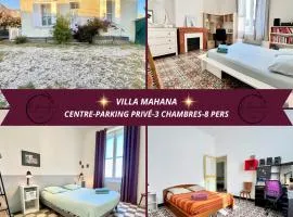 Villa Mahana - Jardin, Centre-Ville, 8 personnes, 3 chambres, Parking, Clim