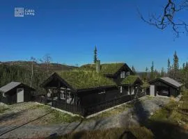 Cozy mountain cabin with sauna, fireplace & bbq