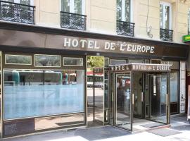 Grand Hôtel De L'Europe – hotel w dzielnicy 10. dzielnica w Paryżu