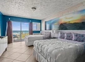 Oceanfront Inn Room #16- Ocean View Balcony 2 Full Beds