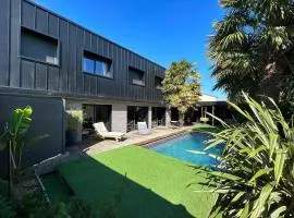 Le Loft Black Wood - Piscine privé et grande terrasse à 20 min de Rennes