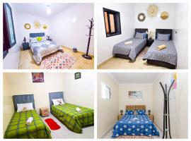 Magnifique Grande maison 2 appartements ensemble avec terrasse rooftop, hotel ad Agadir