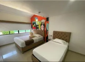 HS-T Habitacion Triple con wifi, piscina y aire acondicionado