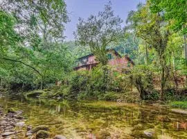 Camburi 5 quartos com piscina natural