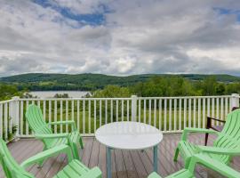 Private Retreat with Deck 1 Mi From Cowanesque Lake, hotel in Lawrenceville