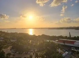 Laguna view and beach front cove at SALVIA CONDOMINIUMS
