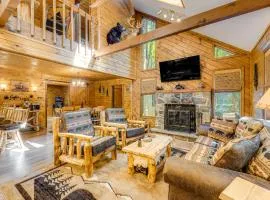 Game Room and Hot Tub Pine Bear Pocono Lake Cabin