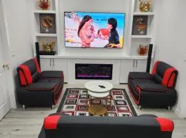 2 bedrooms luxury basement suite close to Calgary airport
