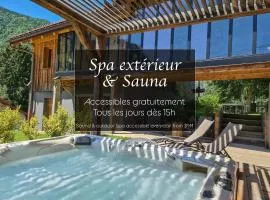 Chalet 1703 - Open Living Hotel & Spa - Adults Only、Le Petit-Bornand-lès-Glièresのシャレー