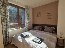 Cozy forest view studio in a SPA hotel