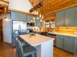 A-Frame Cabin with Long Range Mountain Views