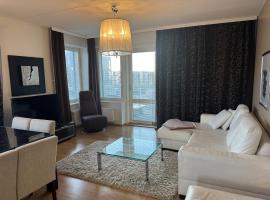 Gella Canalside Apartments with sauna and balcony in address Saukonpaadenranta 4，位于赫尔辛基的酒店
