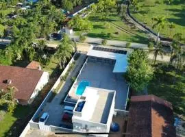 Chácara com piscina, 3 suite, salão de festa, hidromassagem