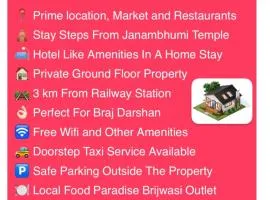 Front Of JanamBhumi MATHURA - DIVINE STAY