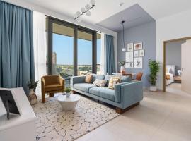 Silkhaus modern 1BDR in Downtown with balcony, pool, gym