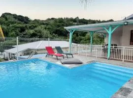 Maison spacieuse avec jardin au Diamant, proche plages
