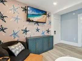 Newly Renovated Private Balcony Steps to Beach