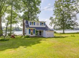 Lakefront Cottage with Covered Porch and Dock!