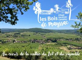 Camping - Village Vacances Familial à Prayssac au coeur du vignoble Lotois, hôtel à Prayssac
