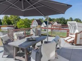 Inselblume 47 - Luxus Ferienwohnung in Burg, mit Dachterrasse