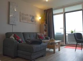 Inselblume 80 - Gemütliche Ferienwohnung, Blick auf die Fehmarnsundbrücke