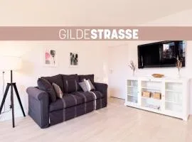 Ferienwohnung "Gilde" hyggelig mit Blick ins Grüne