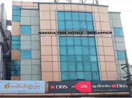 Naksha Tree Hotels - Mogappair, hotel in Chennai