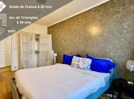 Chambre privée dans logement partagé, Moon Ray Paris & Stade de France