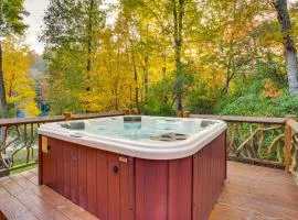 Romantic Penrose Cabin w/ Pond, Trails & Hot Tub