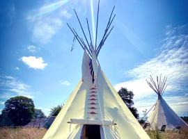 Terra-Tipike, Tipi à la ferme entre Terre et Mer, hotell sihtkohas Trébry