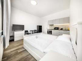 Residence Riverside, alojamiento con cocina en Pec pod Sněžkou