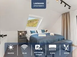 1-2 Personen - Parkplatz - Fahrradgarage - Zentrum - Küche - Balkon - WLAN - Klima