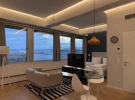 Luxury City Apartment with Skyline View