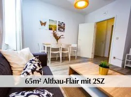 3R Altbau-Apartment mit 2SZ, Smart-TV, Ruhige zentrale Lage