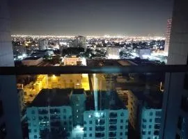 Furnished room and hall, City Towers